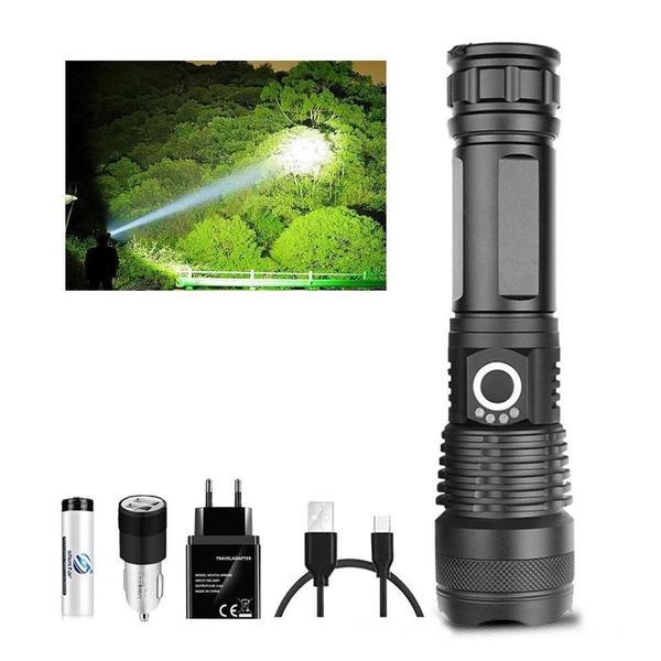 LUMENX P50™ – Linterna Táctica de Alta Potencia Recargable